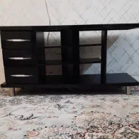 میز تلویزیون مشکی ام دی‌اف