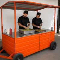 چرخ ساندویچی نو و سالم به همراه مکان و کپسول