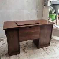 میز کامپیوتر تحریر روکش چوب