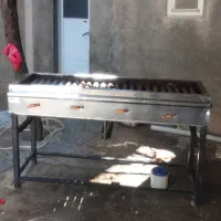 کباب پز چهار شعله چدنی