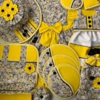 دوخت انواع دستگیره وپیشبندو دمکنی .