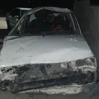 پراید مدل ۹۰ تصادفی
