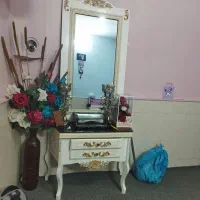 آینه کنسول  و شمعدان
