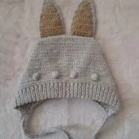 کلاه دست بافت نوزادی