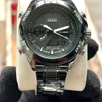 ساعت کاسیو جی شاک دو زمانه موتور ژاپن فلزی Casio|ساعت|اصفهان, احمدآباد|دیوار