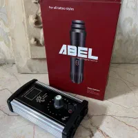 دستگاه تتو abel به همراه ترانس و لوازم جانبی
