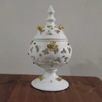 شکلات خوری سرامیکی سفید