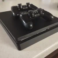 ps4 slim 1t دو دسته|کنسول، بازی ویدئویی و آنلاین|ملایر, |دیوار