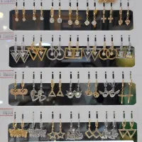 گوشواره ژوپینگ رنگ ثابت