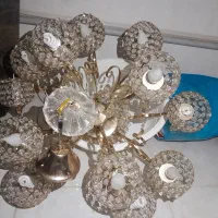 لوستر 12 شاخه|لوستر و چراغ آویز|مشکیندشت, |دیوار