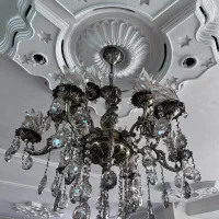 لوستر ۶شاخه ۱۲شعله|لوستر و چراغ آویز|شاهرود, |دیوار