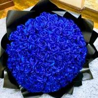 گل رومانی باطرح و رنگ دلخواه