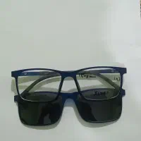 فرم عینک طبی تیار با کاور آفتابی