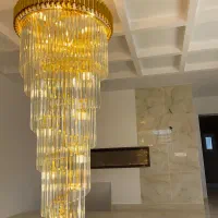 لوستر دوبلکس و بلند ارتفاع دو متر و 3 متر vs light|لوستر و چراغ آویز|تهران, منیریه|دیوار