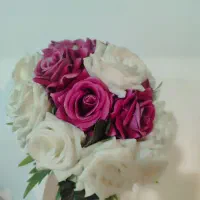 دستهگل عروس|گل مصنوعی|یاسوج, |دیوار