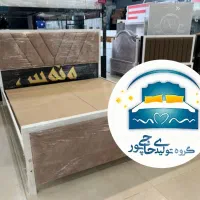 تخت خواب دو نفره حاجی پور(تختخواب۲دونفره)تشک سونیک|تخت و سرویس خواب|مشهد, حسین‌آباد|دیوار