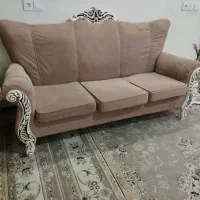 مبل 10 نفره بامیزوعسلی سالم نمایشگاهی تماس نگیر