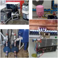 شارژ گاز یخچال وتعمیرونصب کولر گازی پکیچ وابگرمکن