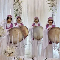 عروسی تون قشنگ تر کن با دف نوازان چیچکلر