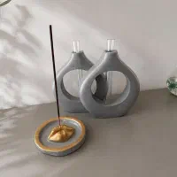 ست گلجا و جا عودی سنگ مصنوعی