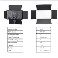 نور ثابت پروفشنال U800 LED با ریموت+پک باتری|دوربین عکاسی و فیلمبرداری|شیراز, زند|دیوار