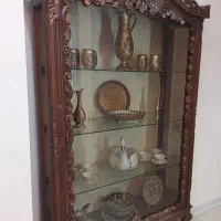 بوفه چوبی منبت کاری