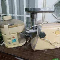 چرخ گوشت و آبمیوه گیری نو سالم دوتاش باهم ۱۵۰۰