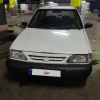 پراید مدل 81 تمیز یک گلگیر رنگ