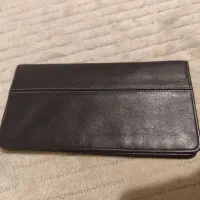 کیف پول چرم مردانه مشکی