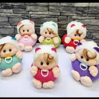 عروسک تپل کلاه مخملی