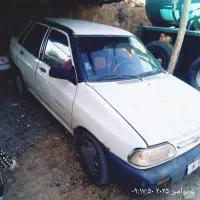 ماشین پراید سفید مدل ۸۲