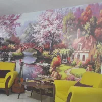 نصاب کاغذدیواری وپوستر.کف پوش