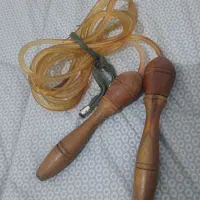 طناب ورزشی دسته چوب گردو