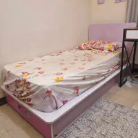 تخت خواب نوجوان بامبینو همراه با میز توالت