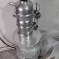 قوری کتری الومینیومی رنگ کوره ای