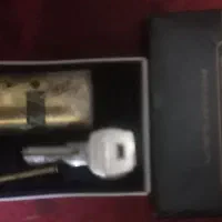 سیلندر قفل استیم آکبند ۷ سانتی - بدنه برنجی ضدسرقت