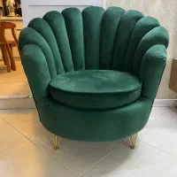 مبل تک نفره صدفی|مبلمان خانگی و میز عسلی|قزوین, |دیوار