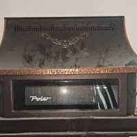 بخاری گازی پلار طرح شومینه