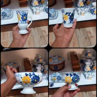 ظروف گل آبی خاص و کمیاب|ظروف سرو و پذیرایی|گنبد کاووس, |دیوار