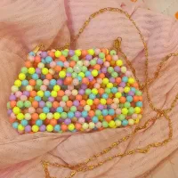 کیف مرواریدی دخترانه