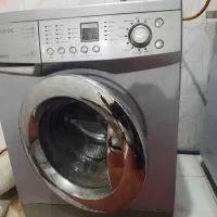 لباسشویی ۸ کیللویی دووکره ای اصل تمیزوسالم