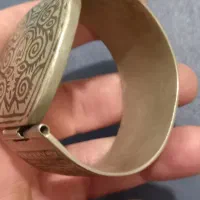 دوتا دستبند سباه قلم قاجاری عتیقه|زیورآلات و اکسسوری|تهران, شهران شمالی|دیوار