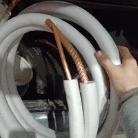 لوله مسی کولر ۲۴ هزار نو اکبند رفت برگشت