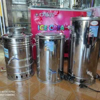 سماور استیل برقی و گازی بلندر و خمیرگیر صنعتی