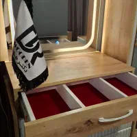 سرویس خواب /تخت و دراور آینه چرخشی/ آماده تحویل|تخت و سرویس خواب|مشهد, سناباد|دیوار