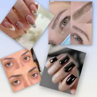 میکروبلیدینگ ابرو+کاشت ناخن فقط 1/500