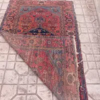 ۲قطعه فرش ۴متر کاملا گیاهی وبالای ۱۰۰سال