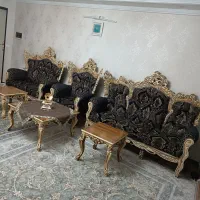 مبلمان۷نفره بامیزوعسلی|مبلمان خانگی و میز عسلی|تهران, دولتخواه جنوبی|دیوار