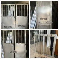 درب و پنجره آهنی انباری خرپشته اتاق آسانسور PVC