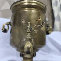 سماور قدیمی روسی|سماور، چای‌ساز، قهوه‌ساز|قم, سراجه (۱۵ خرداد)|دیوار